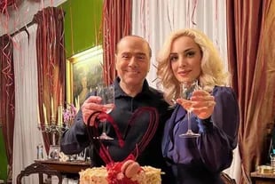 Silvio Berlusconi y su pareja, Marta Fascina