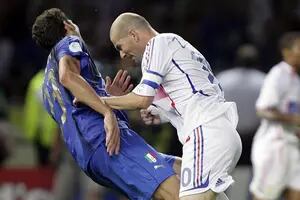 Materazzi. Reveló qué fue lo que más le dolió del cabezazo de Zinedine Zidane