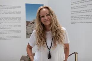 La licenciada Gabriela Recagno Browning es antropóloga y directora del Museo de Arqueología de Alta Montaña (MAAM)
