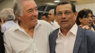 Luis Barrionuevo y el ministro Rojas