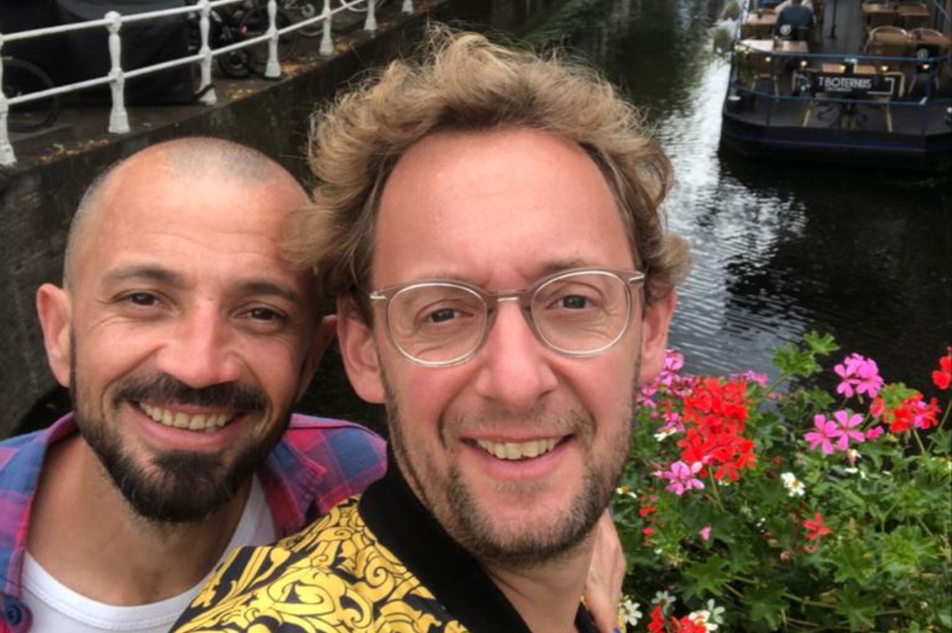 Peter y Guillermo, en Ámsterdam. @peterbuenosaires
