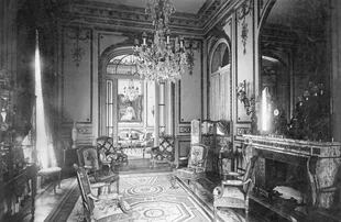 Salas de recibo de la residencia Cobo-Unzué, circa1915. Museo Nacional de Arte Decorativo, archivo Luynes.