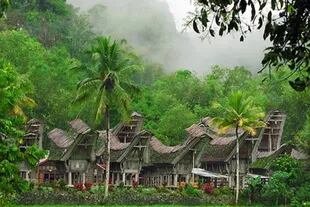 Muchos bugis viven en la verde y montañosa isla indonesia de Célebes
