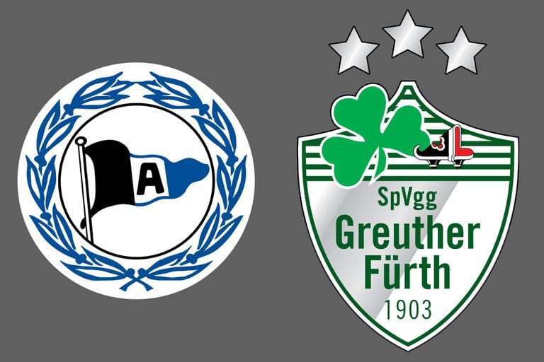 Arminia Bielefeld y SpVgg Greuther Furth empataron 2-2 en la Bundesliga