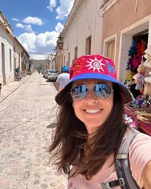 Gabriela Sabatini compartió postales de su estadía en Jujuy