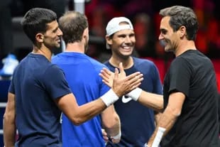 El suizo comparte equipo con miembros del Big Four, entre otros: Djokovic, Murrar y Rafa