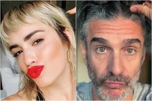 El picante video de Lali Espósito a los besos con Leonardo Sbaraglia