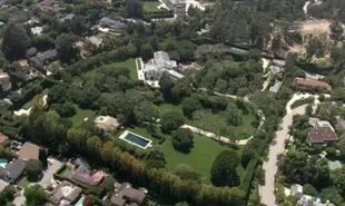 Vista aérea de la Villa Warner. Fuente: Forbes.