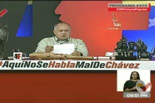 La chicana de Diosdado Cabello a Alberto Fernández: "¿El FMI presiona mucho?"
