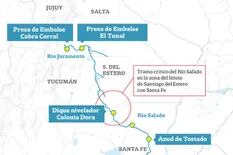 Sequía: Santa Fe busca que Santiago del Estero libere más agua para un río