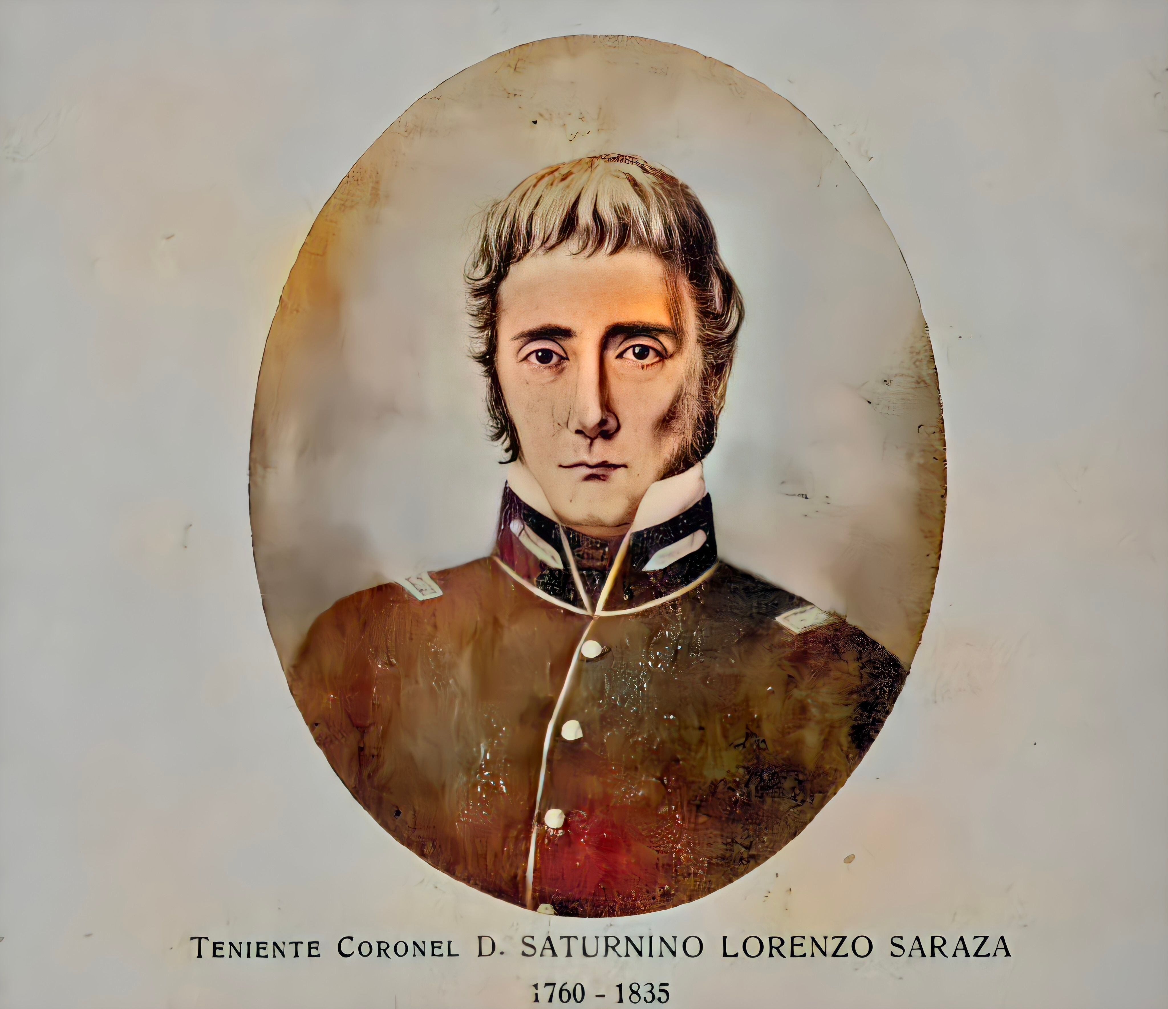 Saturnino Saraza, hijo de un inmigrante vasco y una porteña. Participó de la Semana de Mayo, peleó junto a Belgrano y fue gobernador de San Juan.