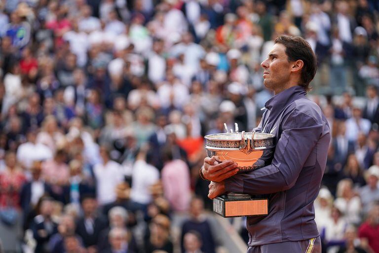 El año pasado, Nadal celebró su 12° título en Roland Garros: monstruoso