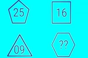 Sos capaz de encontrar el número que falta en el hexágono en menos de 10 segundos
