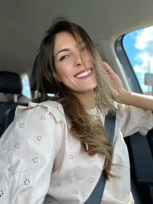 Claudia Lampe, hermana del arquero de Atlético Tucumán, modelo y celebrity en Bolivia