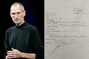 “Técnico en electrónica”: subastan una solicitud de empleo de Steve Jobs escrita a mano en 1973