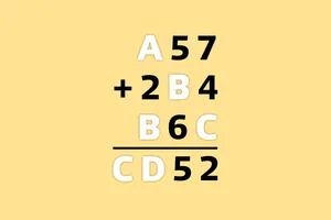 Acertijo matemático: ¿cuál es el valor de A, B, C y D?