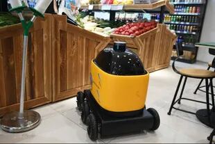 El robot en el supermercado