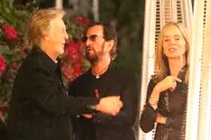 Paul McCartney y Ringo Starr cenaron juntos en Los Ángeles, con sus esposas