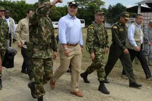 Balearon el helicóptero en el que viajaba el presidente Duque en Colombia