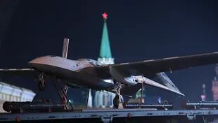 El dron de combate ruso Korsar