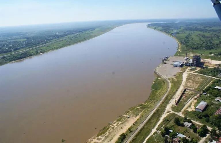 El Río Paraguay. Desde Formosa abastecerá el agua para el acueducto