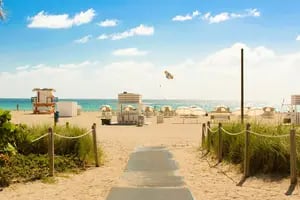 Así es South Beach, la playa de Miami que fue seleccionada entre las 12 mejores de EE.UU.