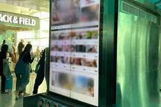 Las pantallas de un aeropuerto de Río de Janeiro exhibieron películas pornográficas