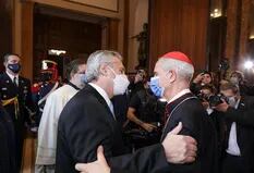 Las críticas al cardenal Poli por su homilía "light" frente a Alberto Fernández