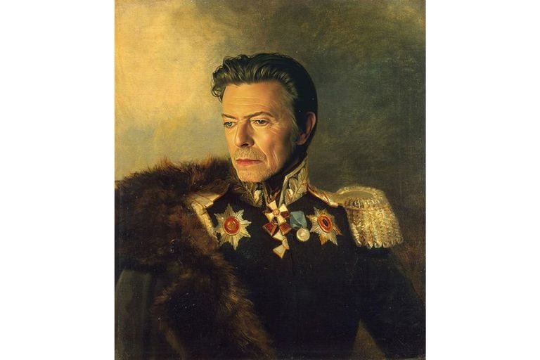 Alta Fidelidad: Retrato de David Bowie con bermudas