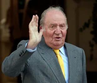 El rey emérito de España, Juan Carlos. (Foto AP/Esteban Félix, Archivo)