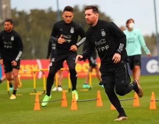 Lionel Messi se refirió a cómo lo vio a Lionel Messi durante los días de entrenamiento en Ezeiza