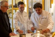 Robert De Niro probó el “menú impagable” del chef argentino, Mauro Colagreco