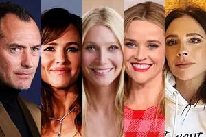 Reese Whiterspoon, Victoria Beckham, Jude Law y otros famosos con hijos idénticosa ellos
