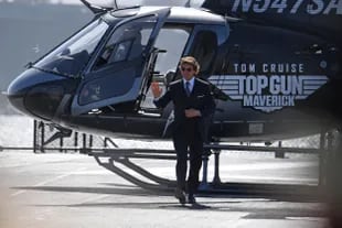 Tom Cruise seguirá este miércoles en Cannes con la maratón de presentaciones de Top Gun: Maverick