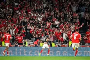 La felicidad de Di María no tiene fin: ahora, el gol decisivo en el clásico de Portugal