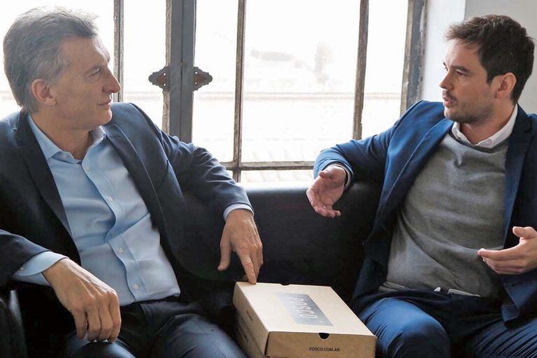 El emprendedor tuvo la chance de conocer a Macri en la Casa Rosada. "Cuando uno se muestra como emprendedor, con sueños y garras, te abren las puertas", confía.