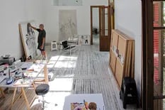 La casa porteña del pintor holandés Pat Andrea y su familia de artistas