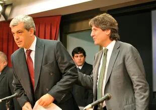Julián Domínguez y Amado Boudou  definieron pautas clave en las cuentas del Congreso