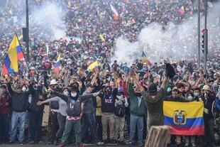 Las medidas de ajuste de Moreno despertaron masivas protestas