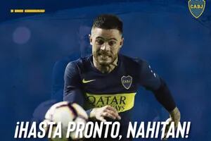 La emotiva carta de Nandez para Boca y qué número de camiseta usará en Cagliari