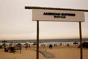 Amex Beach Club es uno de los tres paradores que American Express tiene en Punta del Este