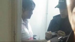 Milagro Sala, este mediodía, detenida por la policía de Jujuy