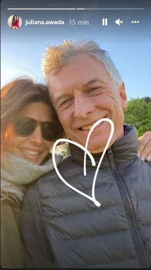 Juliana Awada demostró su amor a Mauricio Macri con una tierna foto
