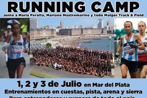 Running Camp con los olímpicos María Peralta y Mariano Mastromarino
