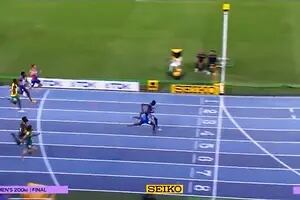 Final infartante, photo-finish y derrota del heredero de Usain Bolt en los 200 metros