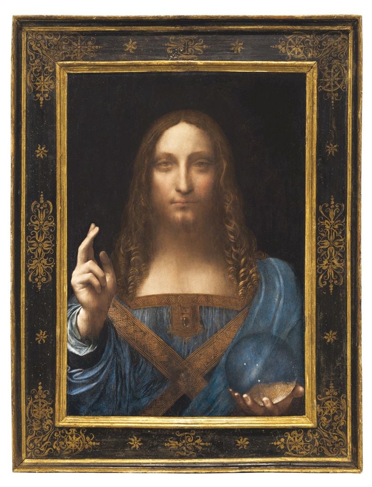 Salvator Mundi, de Da Vinci, se vendió por 450 millones de dólares en una subasta de arte contemporáneo