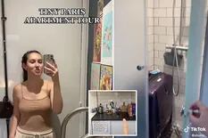 Una joven filmó la odisea de vivir en un departamento de solo 9 metros cuadrados