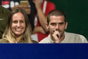 Hace dos semanas, Gago disfrutó del Argentina Open en el Lawn Tennis Club, junto a su esposa, la ex tenista Gisela Dulko