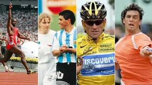 Cuatro casos en la historia del doping mundial