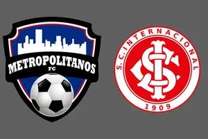 Internacional venció por 2-1 a Metropolitanos como visitante en la Copa Libertadores